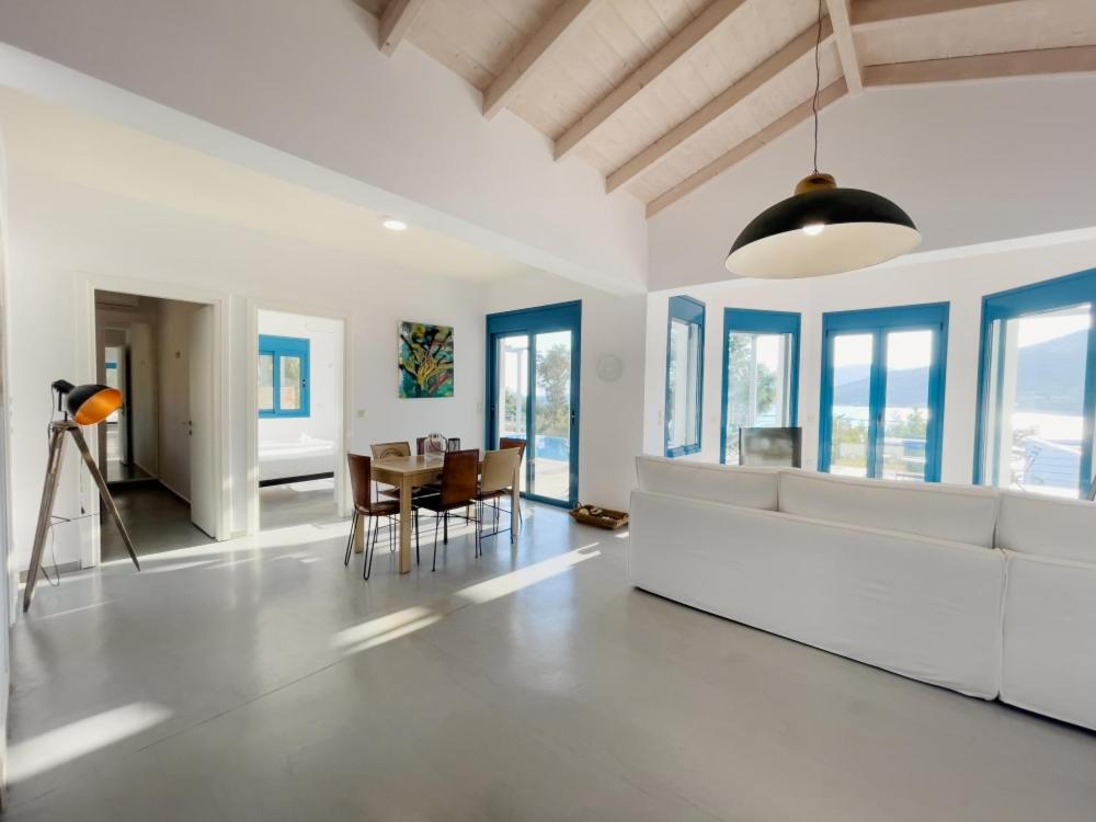 Zidanos Luxurious Sea Front Villa Marantochori Luaran gambar