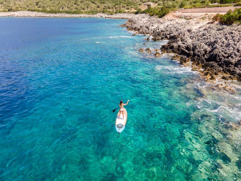 Zidanos Luxurious Sea Front Villa Marantochori Luaran gambar